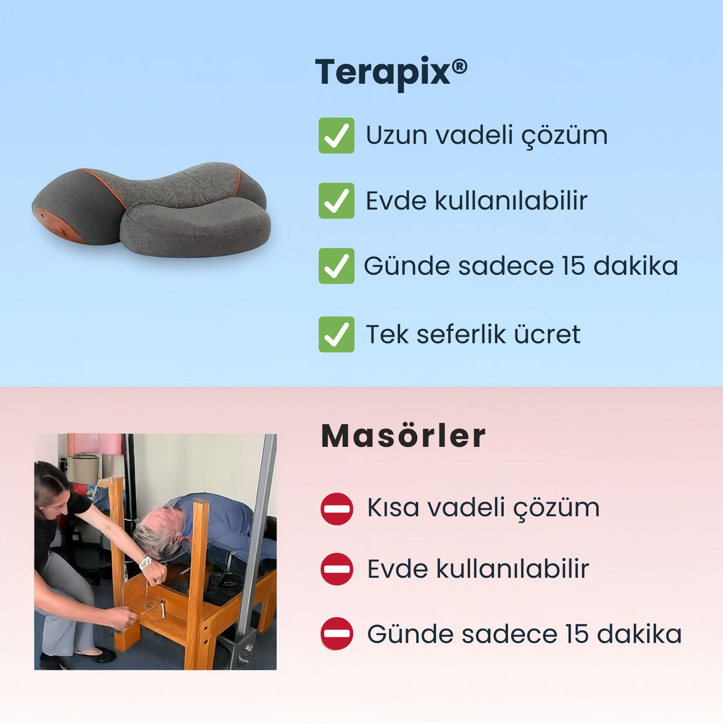 Terapix® Boyun Masaj Yastığı