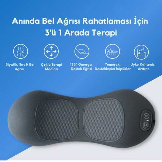 Terapix® Akıllı Bel Masaj ve Esnetme Cihazı