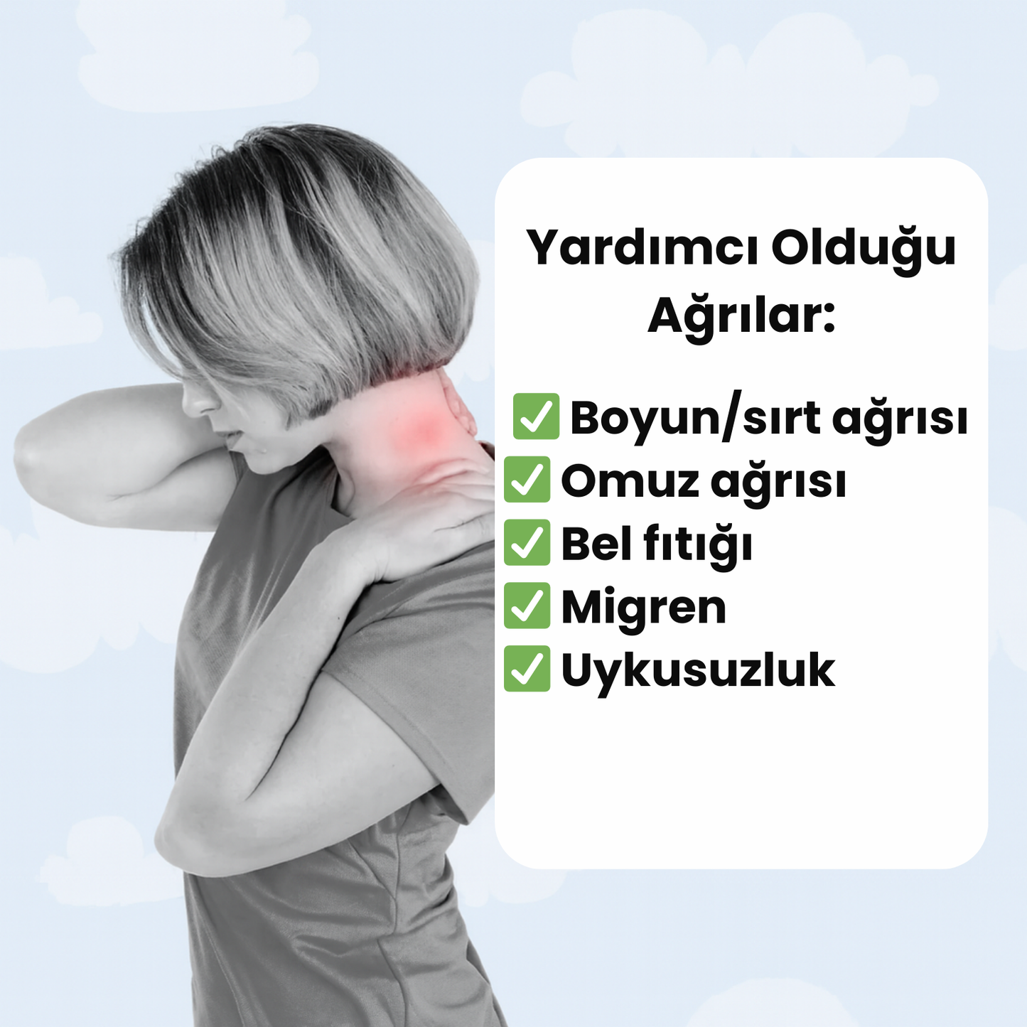 Terapix® Boyun Masaj Yastığı